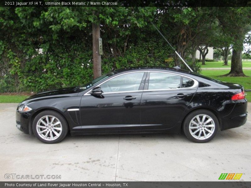 Ultimate Black Metallic / Warm Charcoal 2013 Jaguar XF I4 T