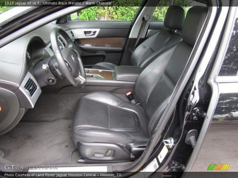 Ultimate Black Metallic / Warm Charcoal 2013 Jaguar XF I4 T
