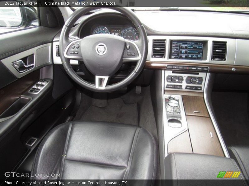 Ultimate Black Metallic / Warm Charcoal 2013 Jaguar XF I4 T
