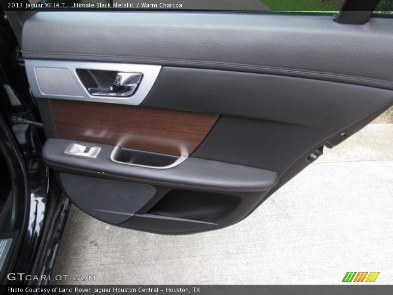 Ultimate Black Metallic / Warm Charcoal 2013 Jaguar XF I4 T