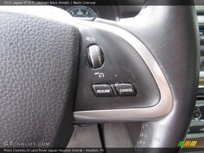 Ultimate Black Metallic / Warm Charcoal 2013 Jaguar XF I4 T