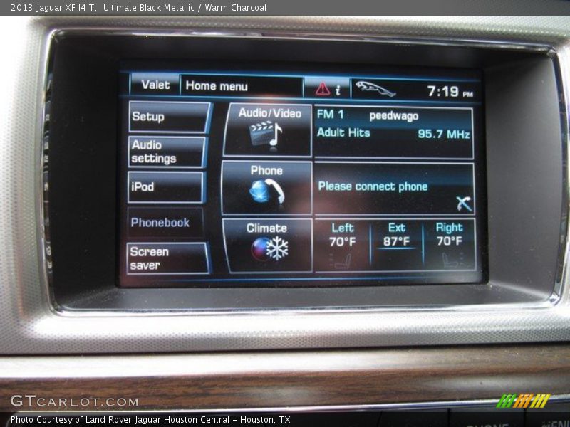 Ultimate Black Metallic / Warm Charcoal 2013 Jaguar XF I4 T