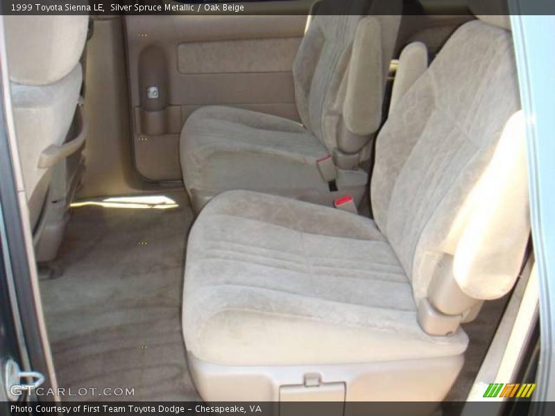 Silver Spruce Metallic / Oak Beige 1999 Toyota Sienna LE