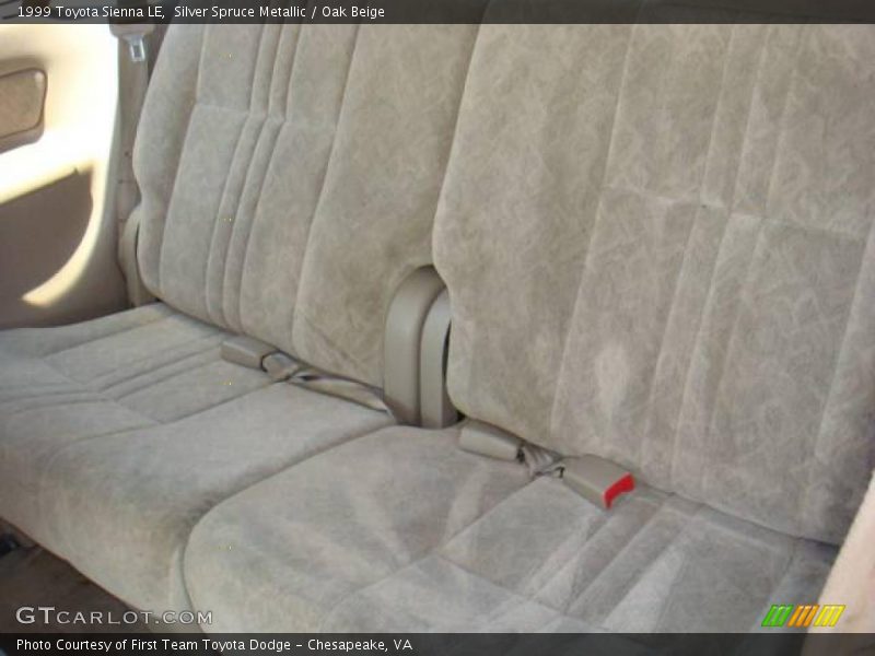 Silver Spruce Metallic / Oak Beige 1999 Toyota Sienna LE