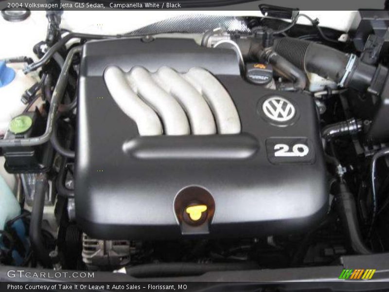 Campanella White / Black 2004 Volkswagen Jetta GLS Sedan
