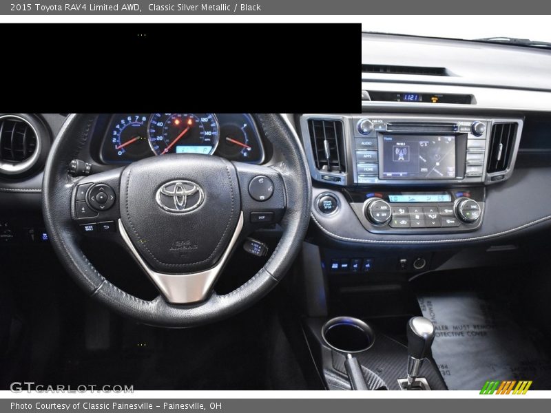 Classic Silver Metallic / Black 2015 Toyota RAV4 Limited AWD