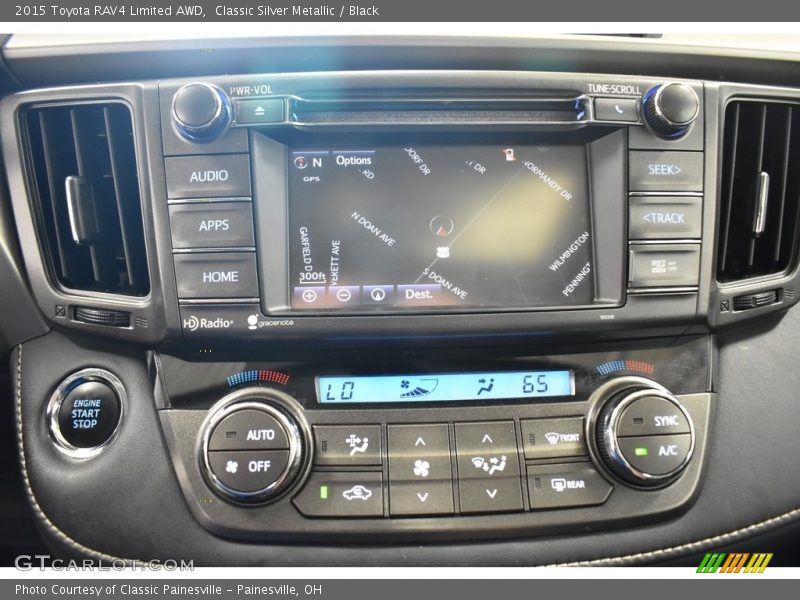 Classic Silver Metallic / Black 2015 Toyota RAV4 Limited AWD