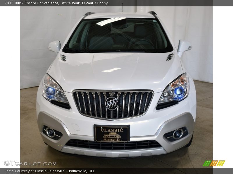 White Pearl Tricoat / Ebony 2015 Buick Encore Convenience
