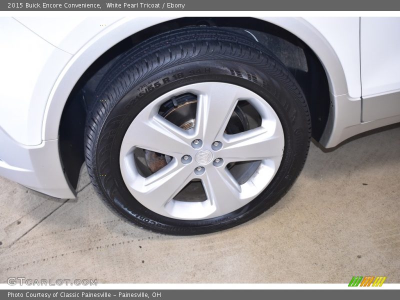White Pearl Tricoat / Ebony 2015 Buick Encore Convenience
