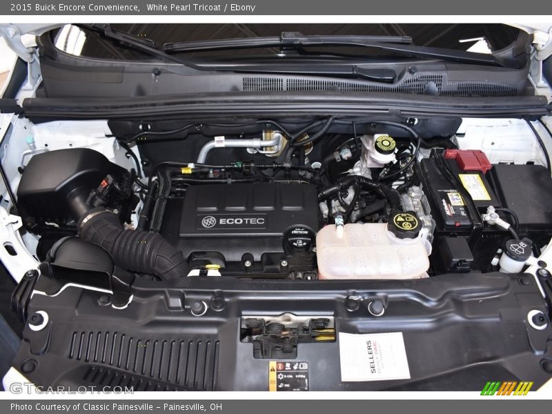 White Pearl Tricoat / Ebony 2015 Buick Encore Convenience