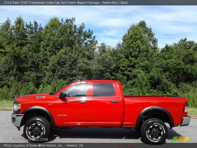Flame Red / Black 2019 Ram 2500 Tradesman Crew Cab 4x4 Power Wagon Package