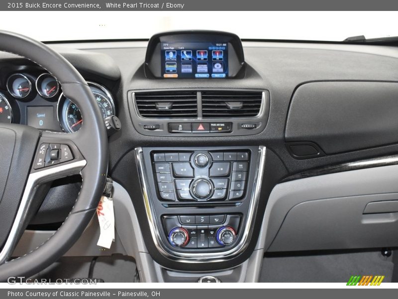 White Pearl Tricoat / Ebony 2015 Buick Encore Convenience