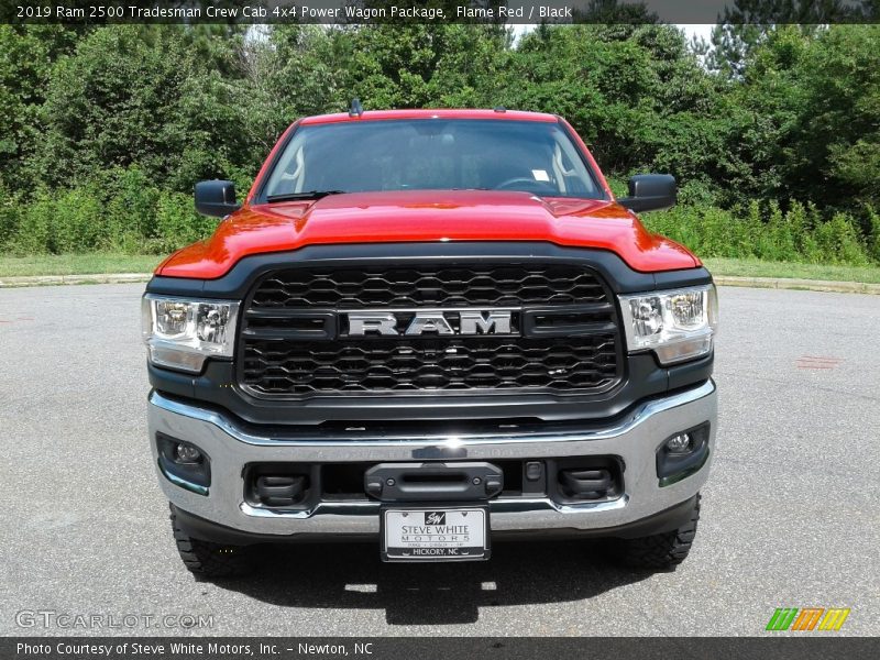 Flame Red / Black 2019 Ram 2500 Tradesman Crew Cab 4x4 Power Wagon Package