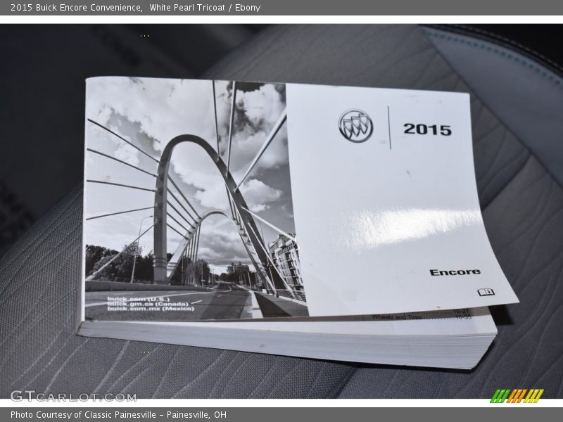 White Pearl Tricoat / Ebony 2015 Buick Encore Convenience