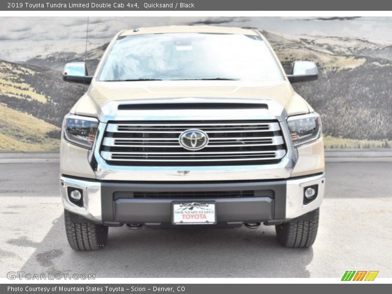 Quicksand / Black 2019 Toyota Tundra Limited Double Cab 4x4