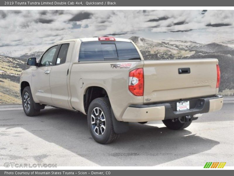 Quicksand / Black 2019 Toyota Tundra Limited Double Cab 4x4