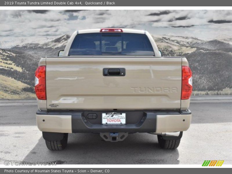 Quicksand / Black 2019 Toyota Tundra Limited Double Cab 4x4