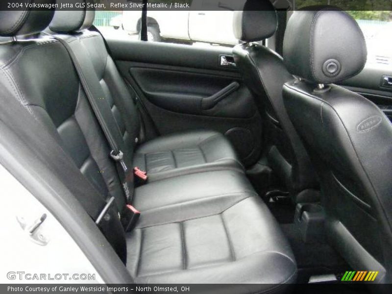Reflex Silver Metallic / Black 2004 Volkswagen Jetta GLS Sedan
