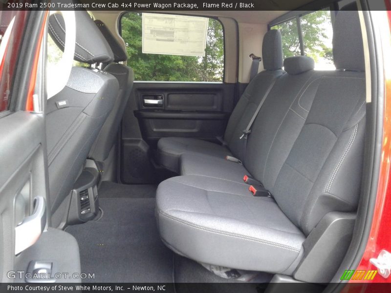 Rear Seat of 2019 2500 Tradesman Crew Cab 4x4 Power Wagon Package