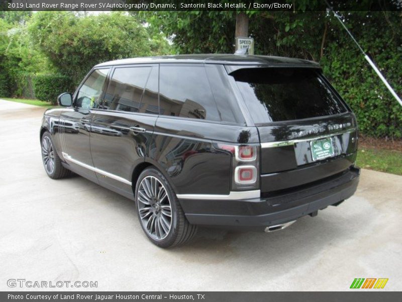 Santorini Black Metallic / Ebony/Ebony 2019 Land Rover Range Rover SVAutobiography Dynamic