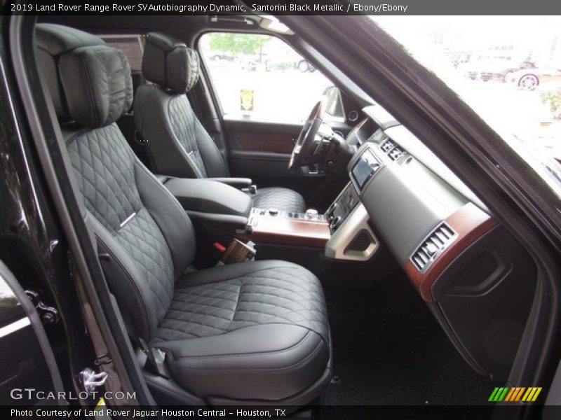Front Seat of 2019 Range Rover SVAutobiography Dynamic