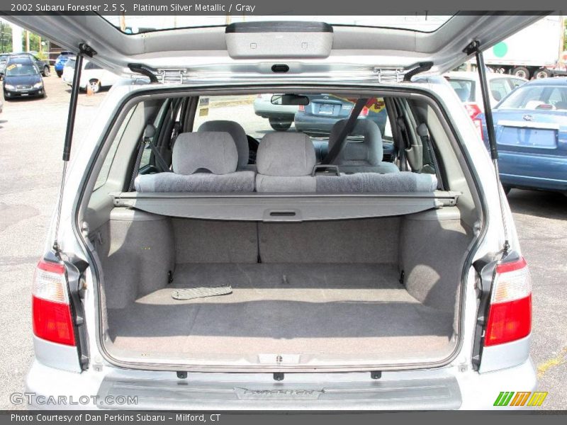 Platinum Silver Metallic / Gray 2002 Subaru Forester 2.5 S