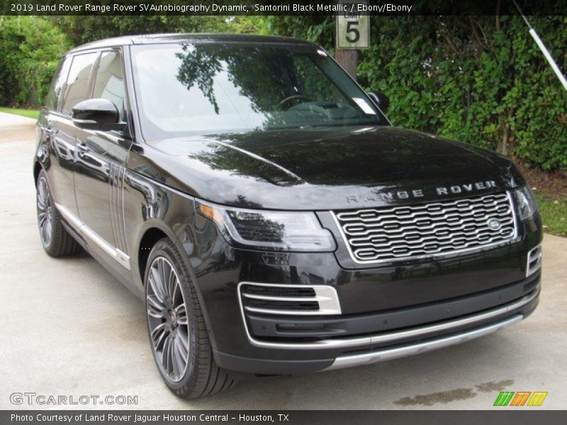 Santorini Black Metallic / Ebony/Ebony 2019 Land Rover Range Rover SVAutobiography Dynamic