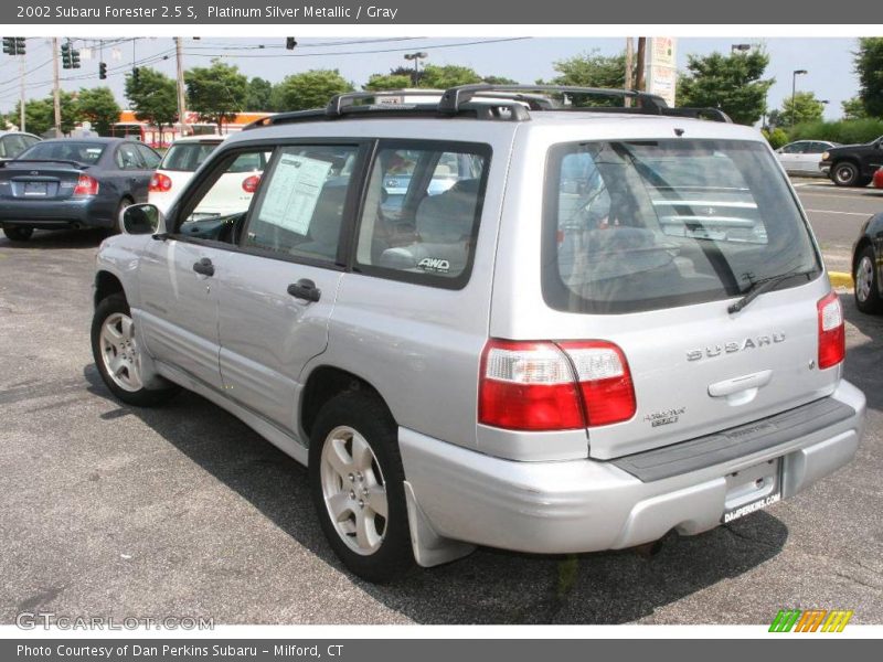 Platinum Silver Metallic / Gray 2002 Subaru Forester 2.5 S