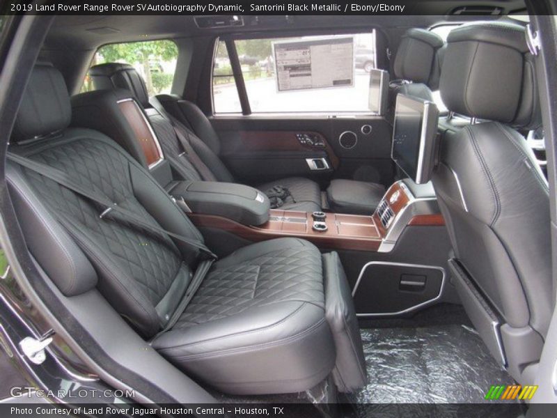 Rear Seat of 2019 Range Rover SVAutobiography Dynamic