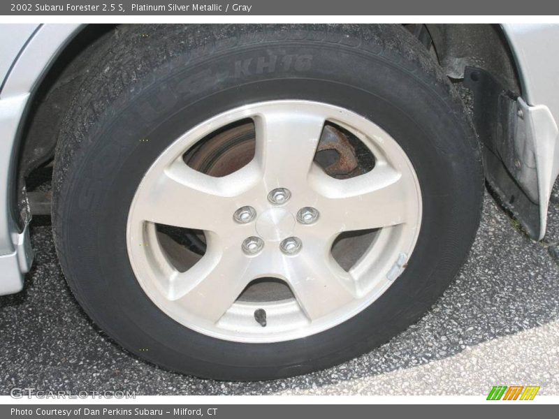 Platinum Silver Metallic / Gray 2002 Subaru Forester 2.5 S
