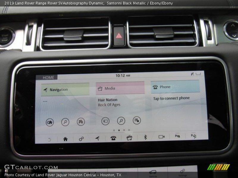 Santorini Black Metallic / Ebony/Ebony 2019 Land Rover Range Rover SVAutobiography Dynamic