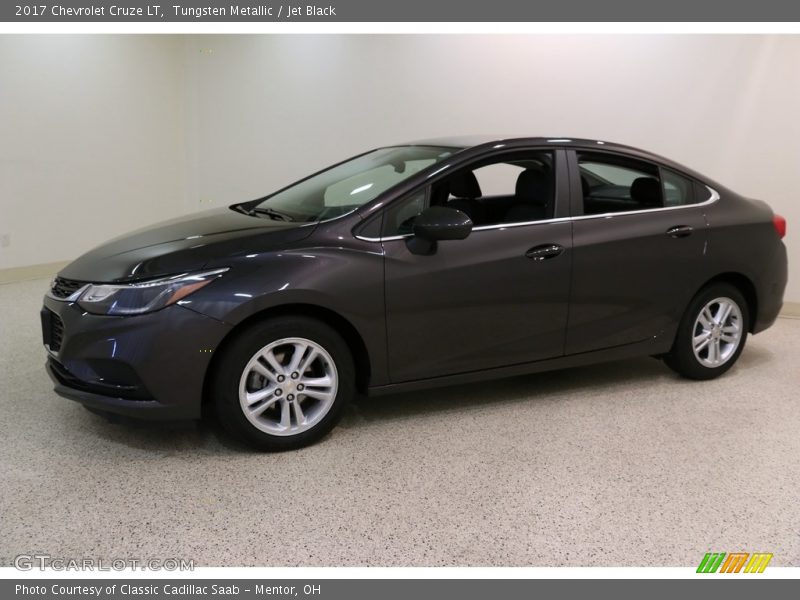 Tungsten Metallic / Jet Black 2017 Chevrolet Cruze LT