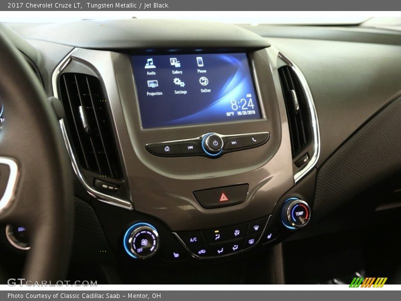 Tungsten Metallic / Jet Black 2017 Chevrolet Cruze LT