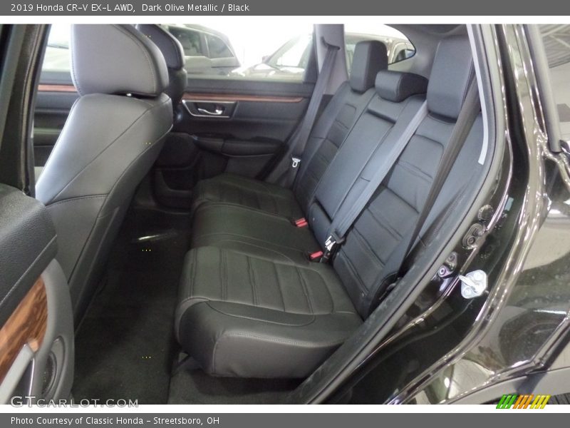 Dark Olive Metallic / Black 2019 Honda CR-V EX-L AWD