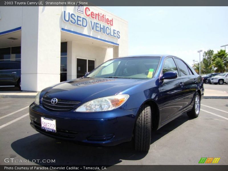 Stratosphere Mica / Stone 2003 Toyota Camry LE