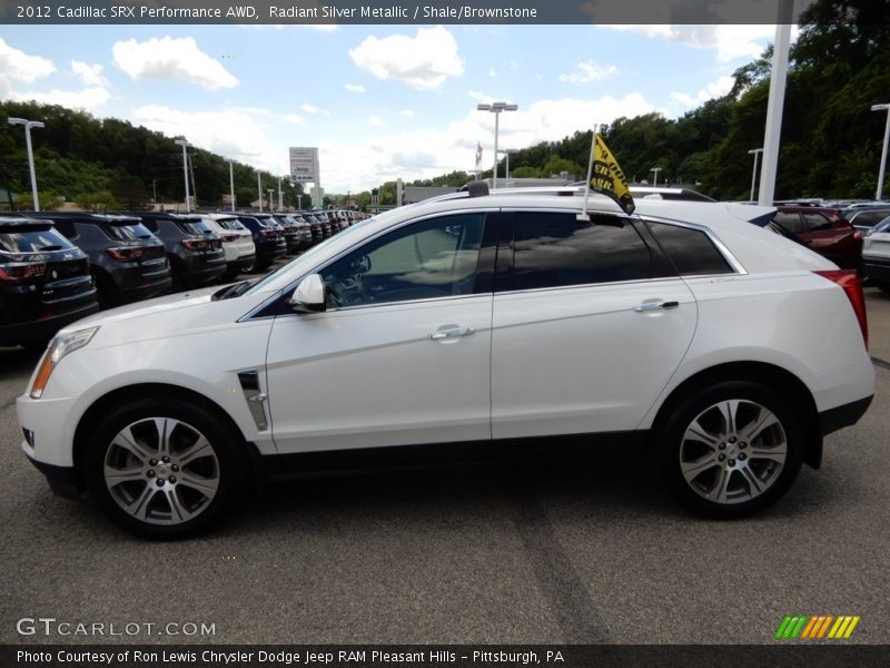 Radiant Silver Metallic / Shale/Brownstone 2012 Cadillac SRX Performance AWD