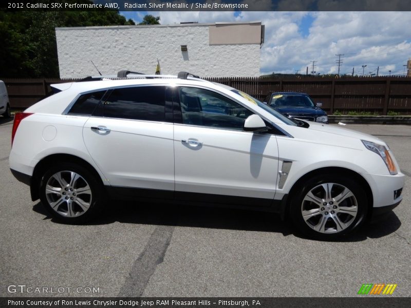 Radiant Silver Metallic / Shale/Brownstone 2012 Cadillac SRX Performance AWD