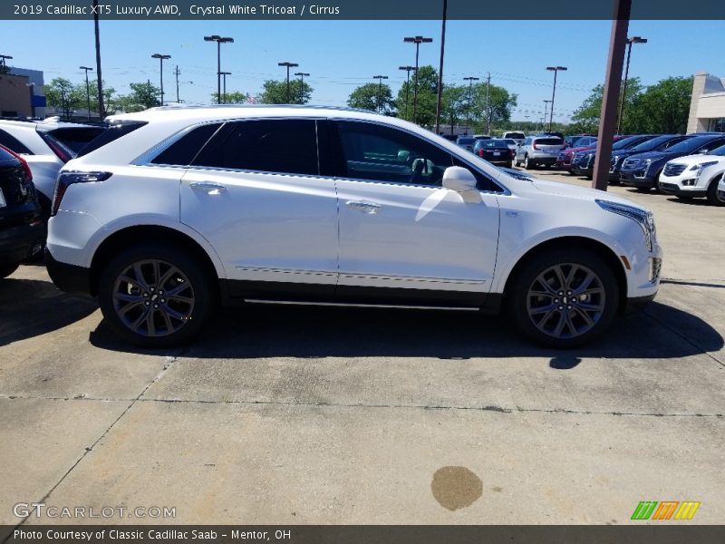 Crystal White Tricoat / Cirrus 2019 Cadillac XT5 Luxury AWD