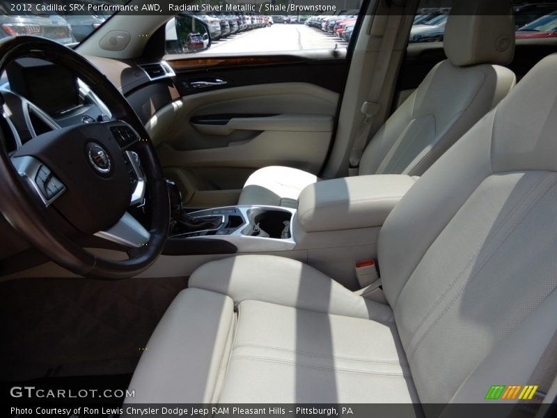 Radiant Silver Metallic / Shale/Brownstone 2012 Cadillac SRX Performance AWD