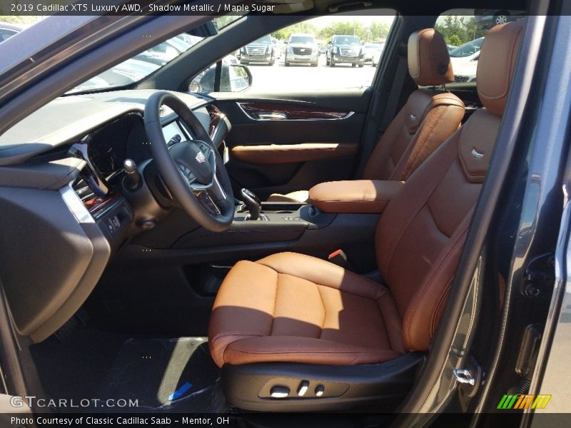 Shadow Metallic / Maple Sugar 2019 Cadillac XT5 Luxury AWD