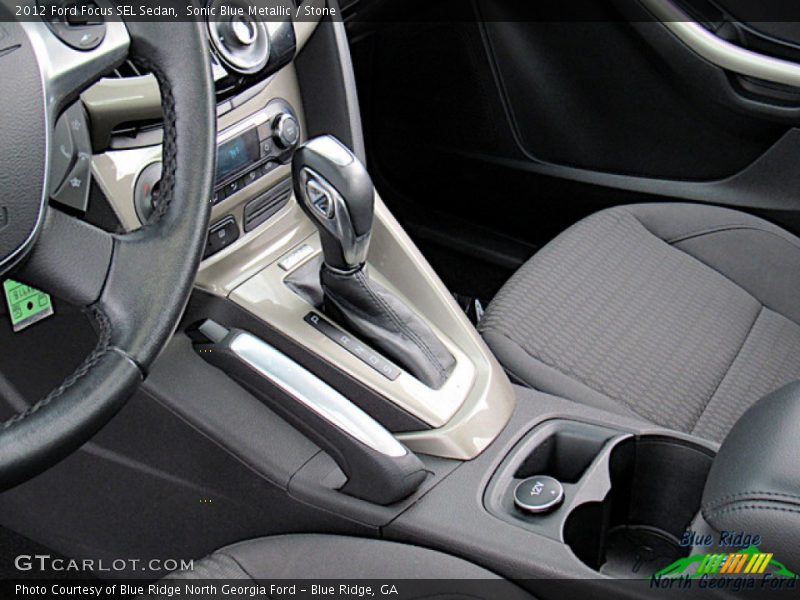 Sonic Blue Metallic / Stone 2012 Ford Focus SEL Sedan