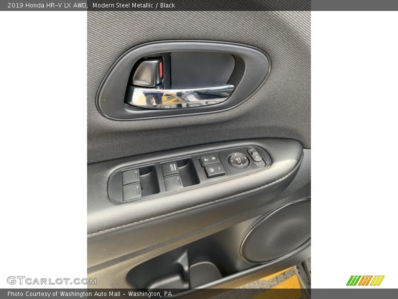 Modern Steel Metallic / Black 2019 Honda HR-V LX AWD