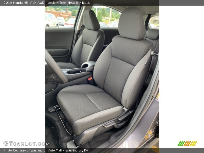 Modern Steel Metallic / Black 2019 Honda HR-V LX AWD