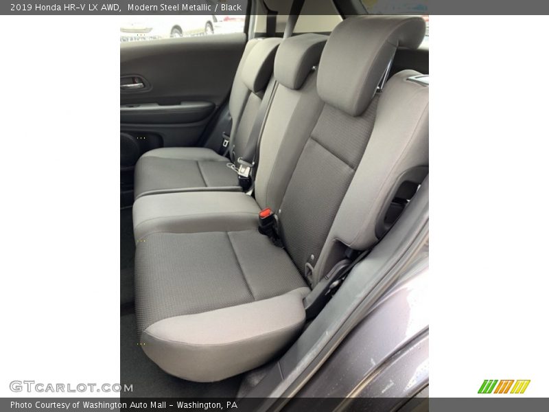 Modern Steel Metallic / Black 2019 Honda HR-V LX AWD