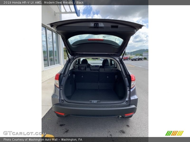 Modern Steel Metallic / Black 2019 Honda HR-V LX AWD
