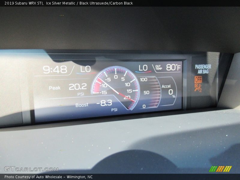  2019 WRX STI STI Gauges