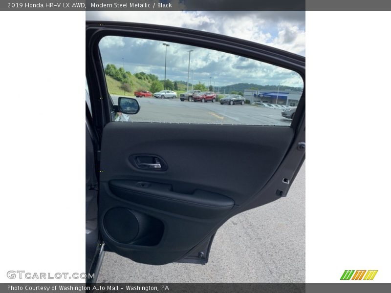 Modern Steel Metallic / Black 2019 Honda HR-V LX AWD