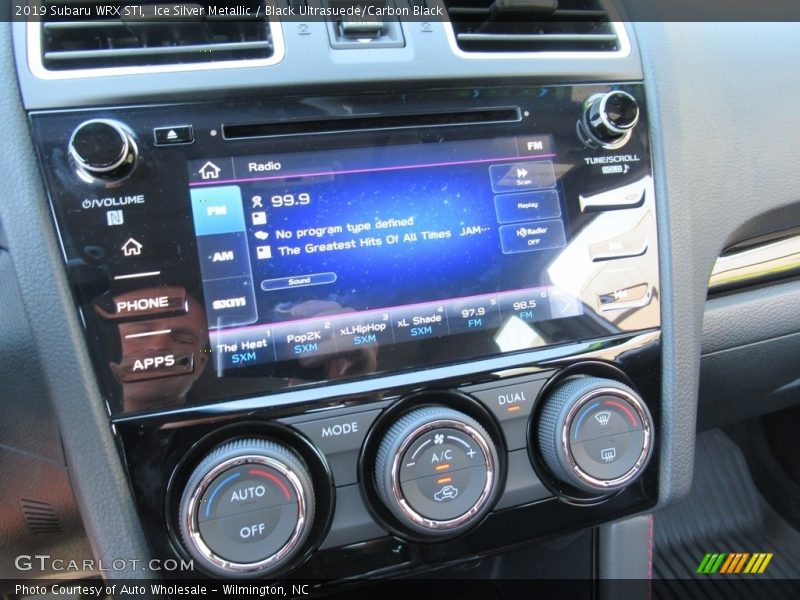 Controls of 2019 WRX STI