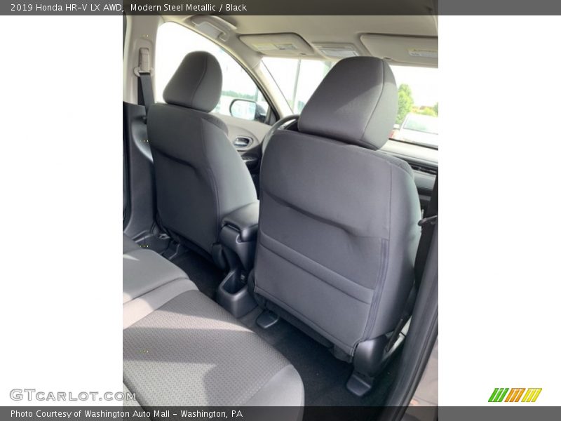 Modern Steel Metallic / Black 2019 Honda HR-V LX AWD