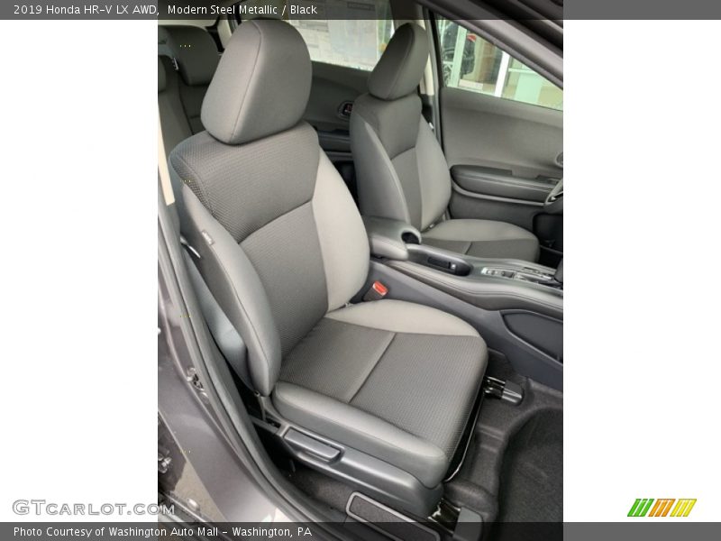 Modern Steel Metallic / Black 2019 Honda HR-V LX AWD